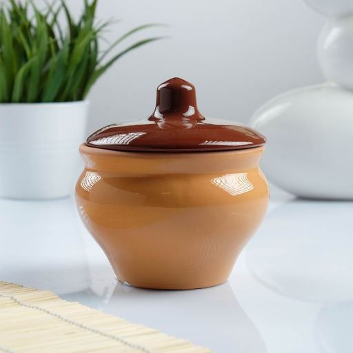 Цена за 2 шт. Горшок керамический для запекания «Мечта хозяйки» 0.35 л