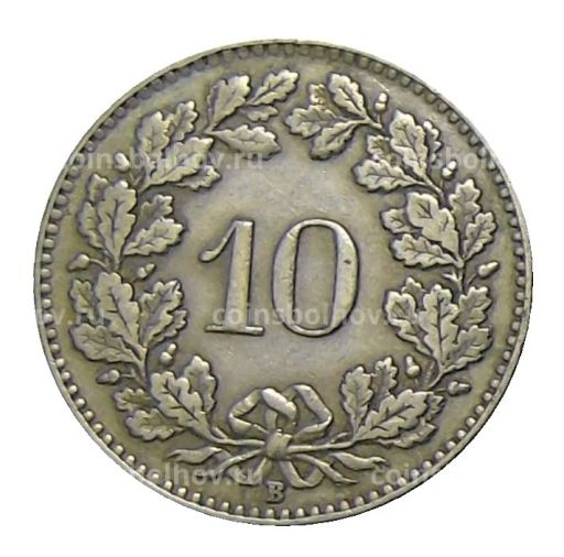 10 раппенов 1928 года Швейцария