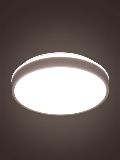 Люстра LED FZ601, 3000-6500К+RGB, 46 Вт, d=39 h=8 см, с ПДУ, белый