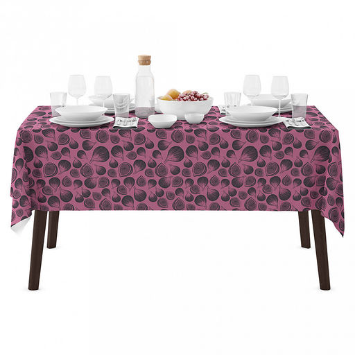 "Полет за мечтой К" Скатерть 180х145см, длина стола до 140см, на 6 персон, хлопок "Премиум" 186г/м2, "Домашняя мода" (Россия)