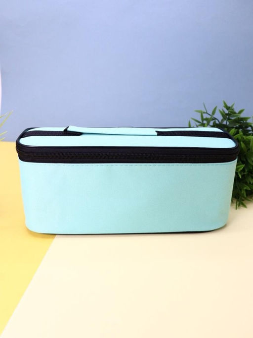 Набор ланчбоксов в термосумке "Big lunch", зелёный, 2 яруса, 4 отделения (1400 мл)