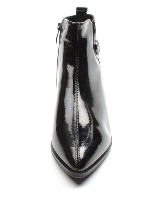 01-PCG265-1 BLACK Ботинки демисезонные женские (натуральная кожа, байка) - Фабричный китай фото 11