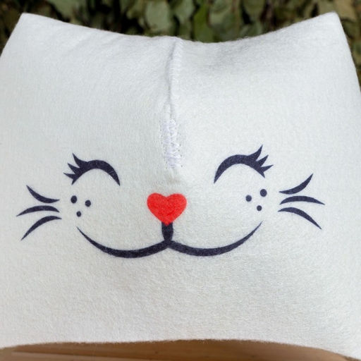 Шапка для бани и сауны «Кошка», шерсть, полиэфир, «Добропаровъ»