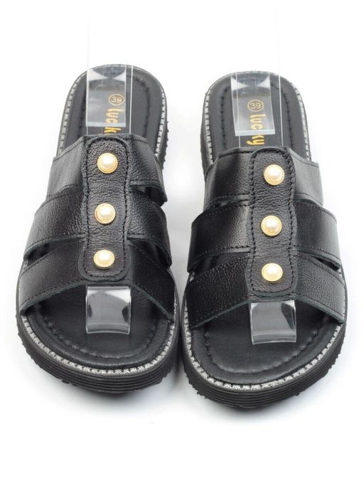 08-K18 BLACK Сандалии женские (натуральная кожа) - Фабричный китай фото 12