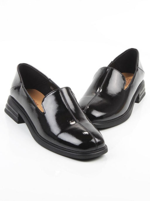 06-M47-3 BLACK Туфли женские (натуральная кожа)