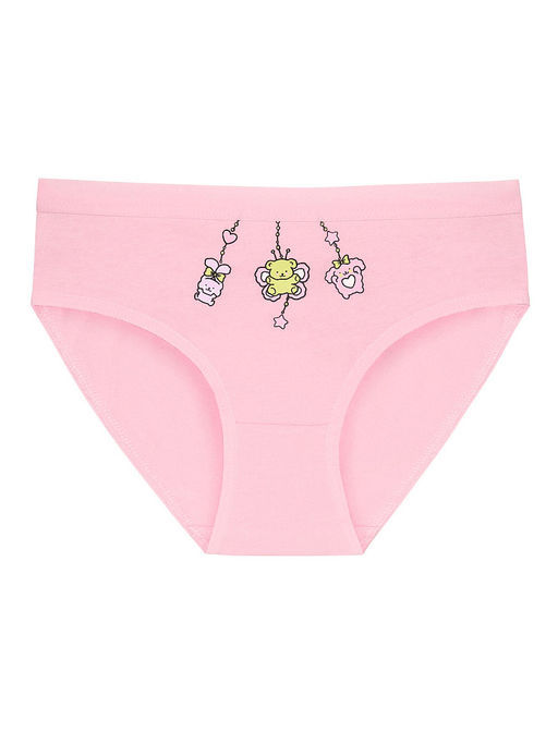 PELICAN, набор трусов для девочек, Светло-молочный/розовый/яблочный