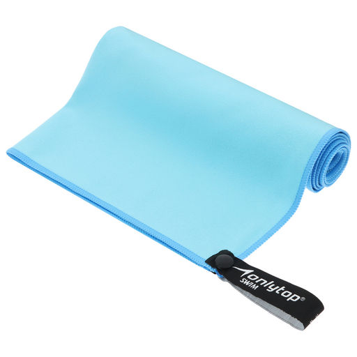 Полотенце из микрофибры ONLYTOP, 76?152 см, голубое