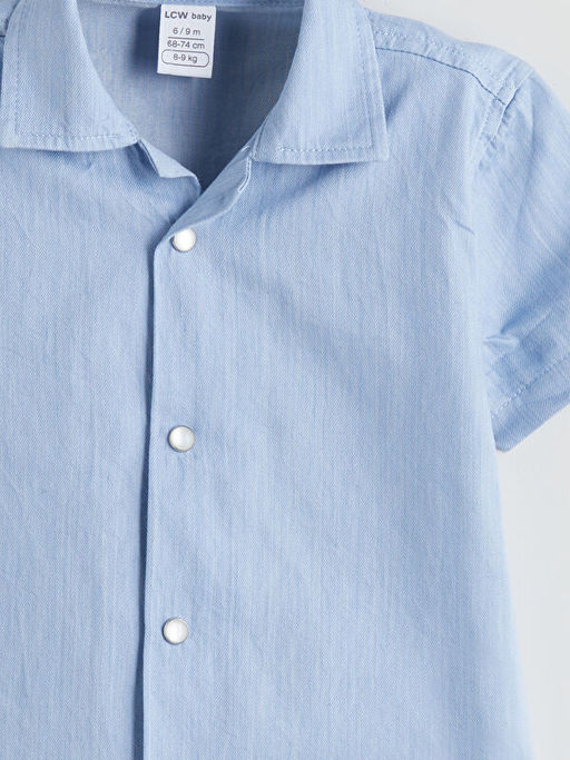 K?sa Kollu Erkek Bebek G?mlek