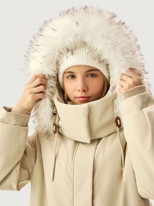 Парка 5з4626 кешью - Nikastyle фото 6