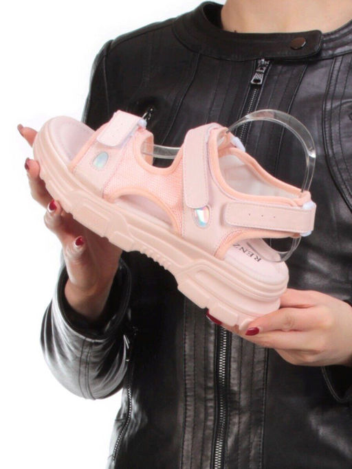 08-PED95-3 PINK Босоножки (натуральная кожа, стелька натуральная кожа) - Фабричный китай фото 2