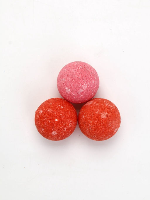 Бомбочки для ванны Санта, набор 3 шт х 40 г, пряный глинтвейн, URAL LAB