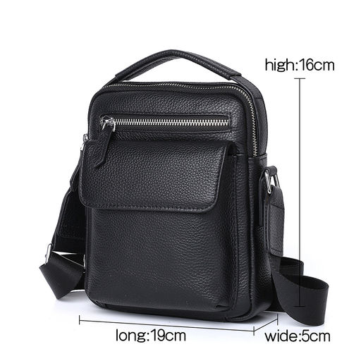 Мужская сумка, кожа, MIRONPAN 26291 Черный  фото 5