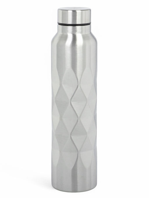 Бутылка для воды, 1 л, 24×7 см, хром