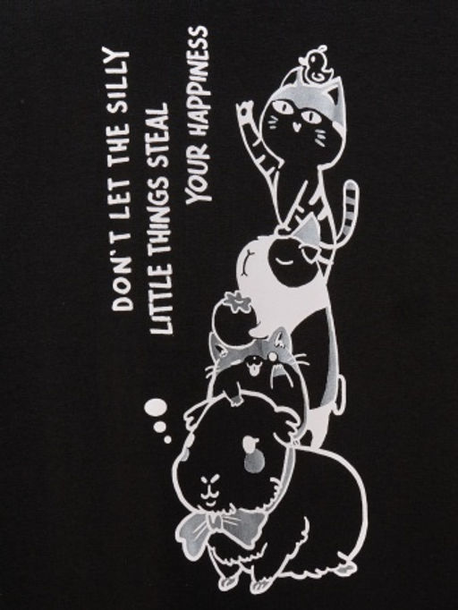 PELICAN, пижама женская, Черный  фото 4