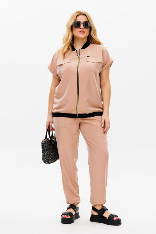 Костюм Michel Chic 1372 бежевый