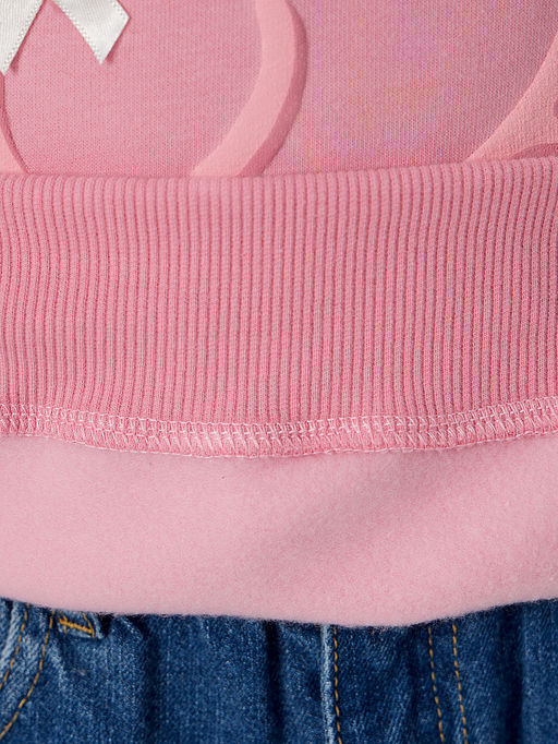 Свитшот для девочек розовый - Mark formelle фото 6