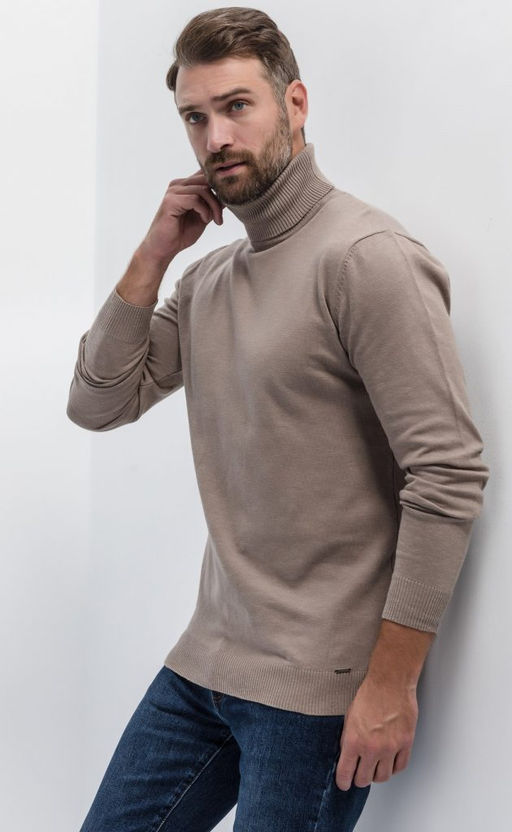 Водолазка F021-15608 beige - Fine joyce фото 8