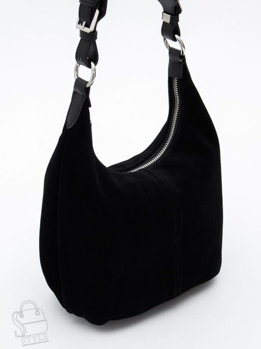 Сумка женская кожаная 88017NN black Natale Navetta