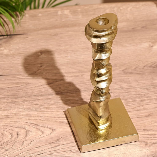 Подсвечник «Антик», 25 см, алюминий
