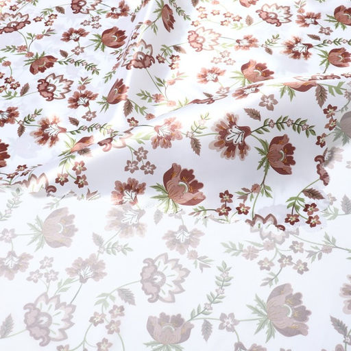 Скатерть «Доляна» Red flowers, 145×300 см