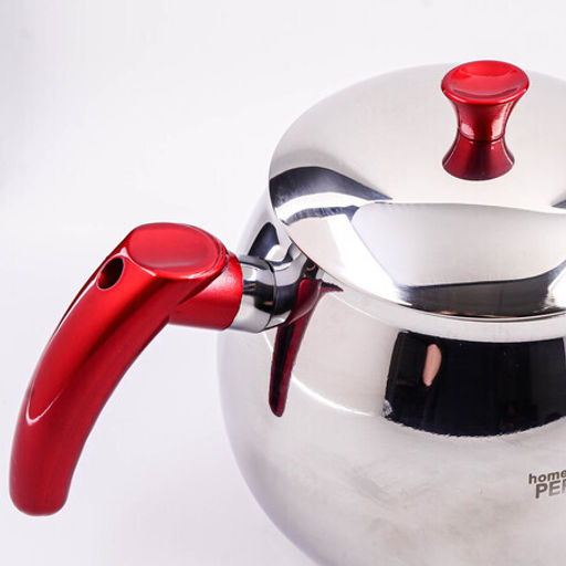 800-307 Чайник металлический 1л Home Perfect Kure нерж/ст/пласт (х6)