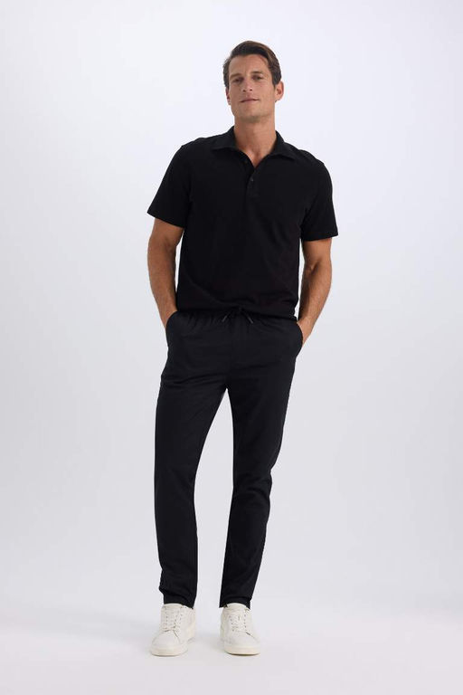 Jogger Chino Pantolon Beli Bagc?kl? Cepli Duz Paca - Defacto фото 8
