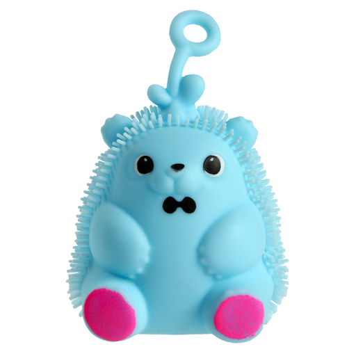 Цена за 9 шт. Мяч детский резиновый ёжка световой «Ёжик», цвета МИКС, в шоубоксе