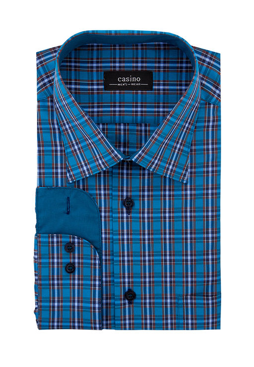 Сорочка мужская длинный рукав CASINO c225/1/1491/Z/1  фото 7
