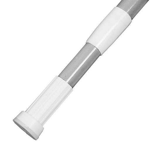 Карниз для ванной 110-200 см нержавеющая сталь