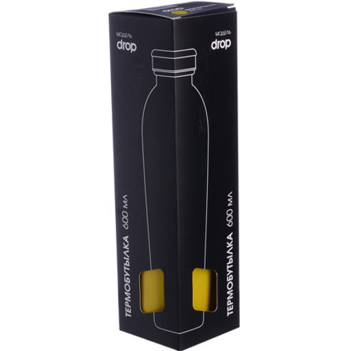 77040-5 Термобутылка 600мл ЖЕЛТЫЙ (х20) - Mayer&boch фото 4