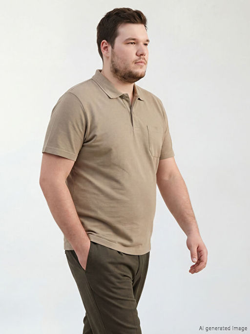 Polo Yaka Pike Erkek Ti??rt