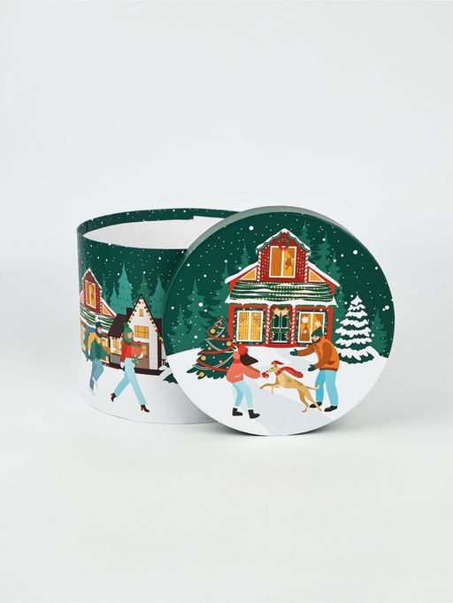 Набор подарочных коробок  5 в 1 «Город», 13  х 14– 19.5  х 22 см