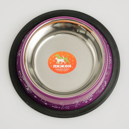 Миска с нескользящим основанием Пижон. Мурр, 230 мл  фото 2