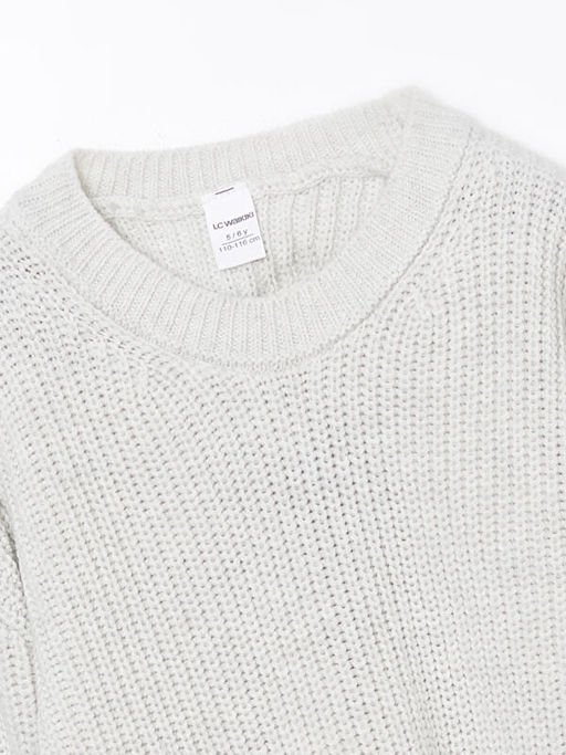 Bisiklet Yaka Triko Erkek ?ocuk Kazak