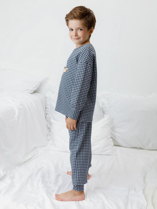 К 1581/светло-серый 4201 Н051 пижама дет