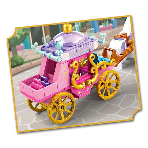 Конструктор «Розовая Мечта. Королевская карета», 139 деталей