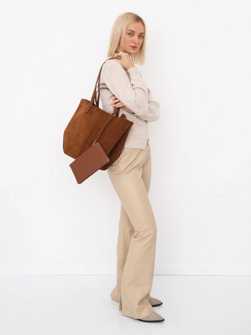 Сумка 2403YF brown Polina&Eiterou