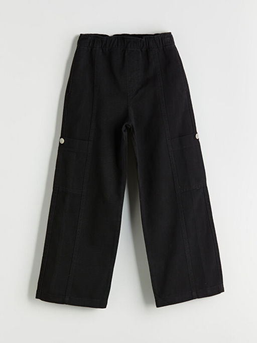 Beli Lastikli K?z ?ocuk Pantolon