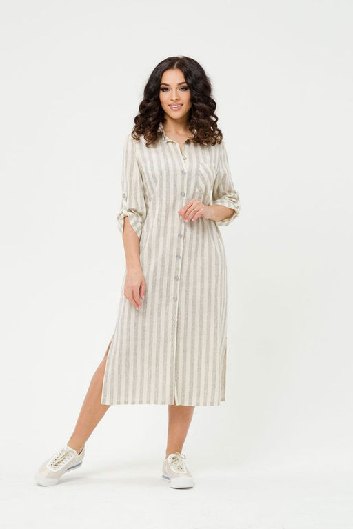 Платье-рубашка Дайкири (46) - Serenada фото 6