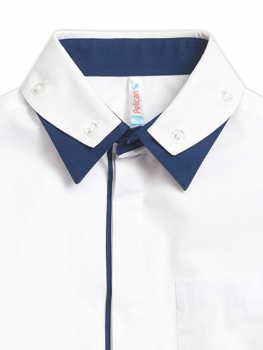 Pelican BWCJ7099 сорочка верхняя для мальчиков  фото 5