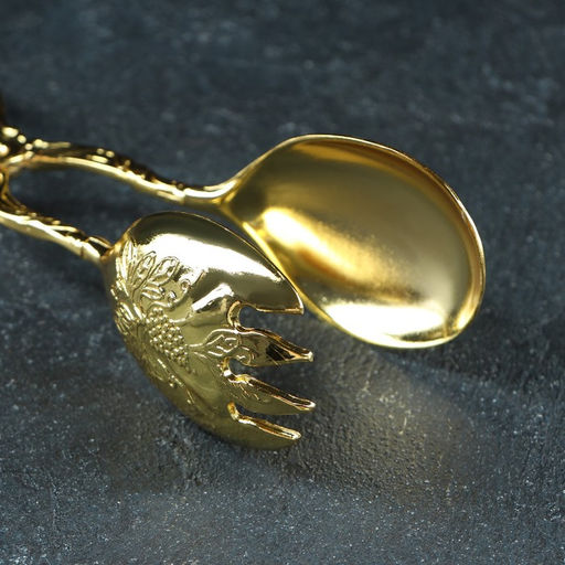 Щипцы для подачи «Рахат золото», h=22 см, цвет золотистый