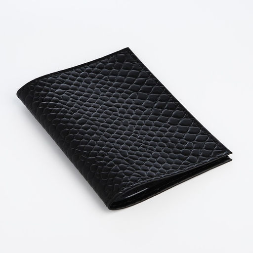 Обложка для паспорта, чёрная