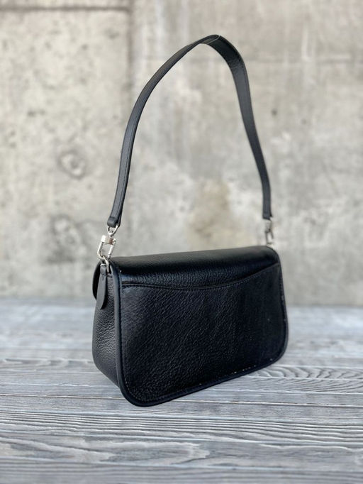 Женская кожаная сумка через плечо 33012 Блек - Sergio valentini фото 4