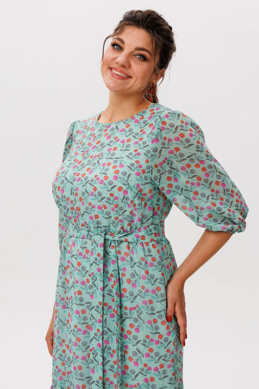 Платье ANELLI 1589 мятная феерия