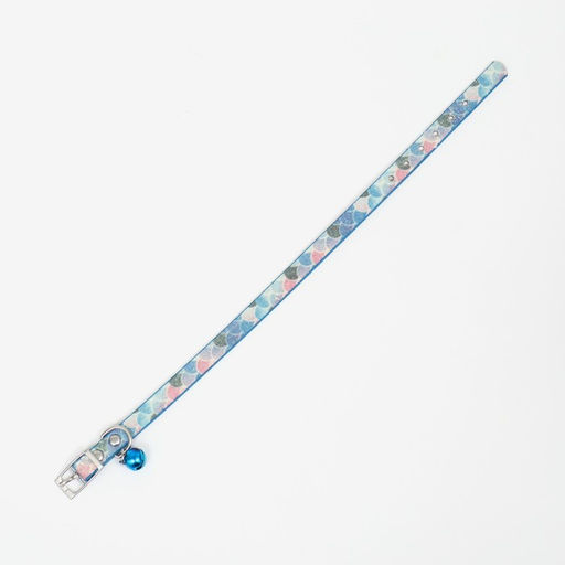 Ошейник Русалка, искусственная кожа, 31 х 1 см, микс цветов - Пижон фото 4