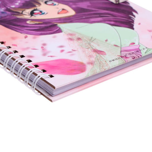 Записная книжка подарочная на замочке, А6, 45 листов, в линейку, Аниме - Calligrata фото 3