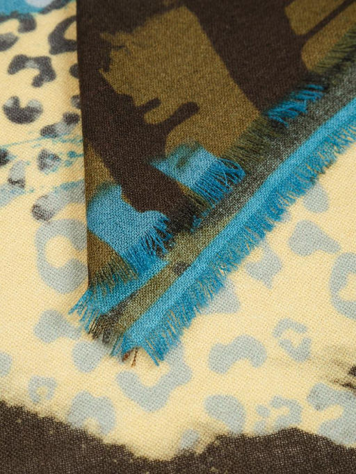 Платок жен. шерсть+каш 105х105 S42-8253-26 - Eleganzza фото 3