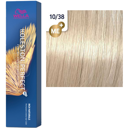 Краска стойкая Koleston Perfect 10/38 Пудровый экрю, Wella Professionals