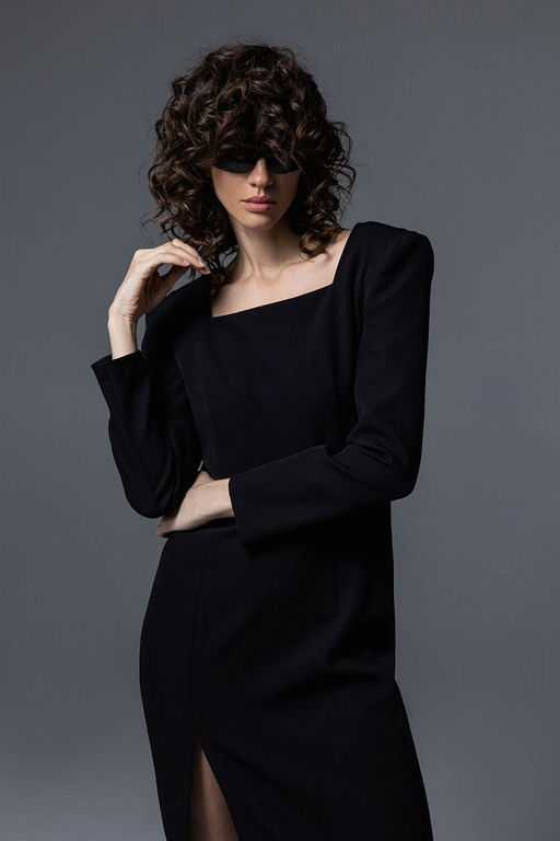 Платье с боковым разрезом - Incity фото 3