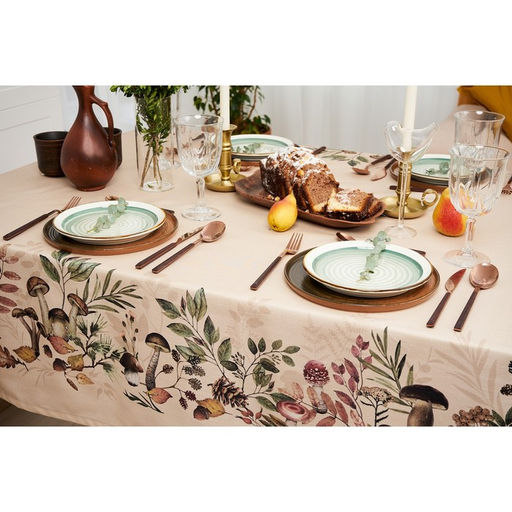 Скатерть Этель «Nature forest» 146×250 см, 100% хлопок, репс 210 г/м²